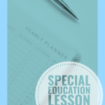 Special Education Lesson Planning