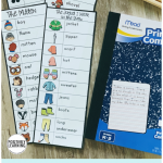 DIY Instant Writing Center