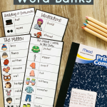 Writing Lists for K-1
