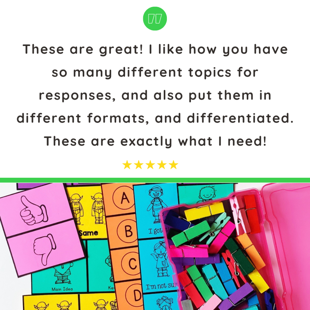 Pinch Cards - looking to increase student engagement? Pinch Cards are not only a fun way for students to participate, you can also learn A LOT about student understanding. Read more about how to use student response cards in your groups at school or online. #studentengagement #pinchcards #studentresponsecards