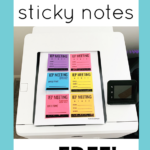 IEP Reminders Free Sticky Notes