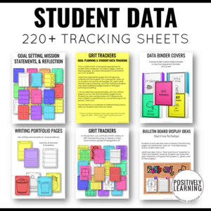 Student Data Tracking Sheets