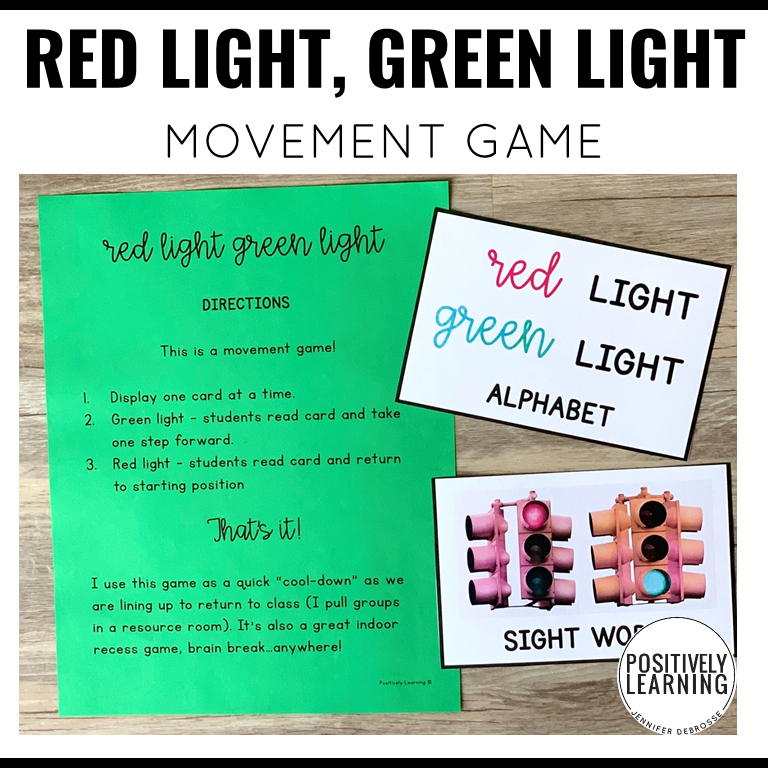 Red Light Green Light Sight Words Games - Image 2