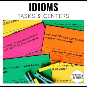 Idioms Tasks and Centers
