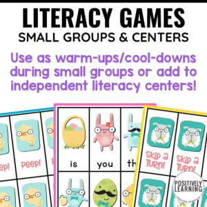 Easter Literacy Games