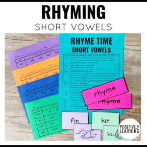 Rhyming Short Vowels