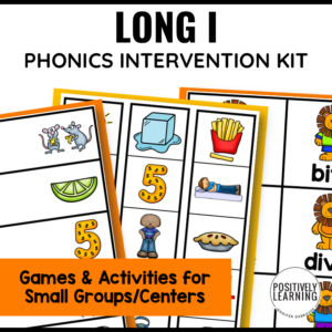 Long I Phonics Activities