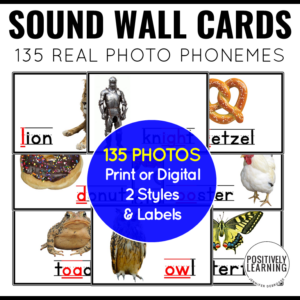 Phonics Sound Wall - Grapheme Phoneme Cards
