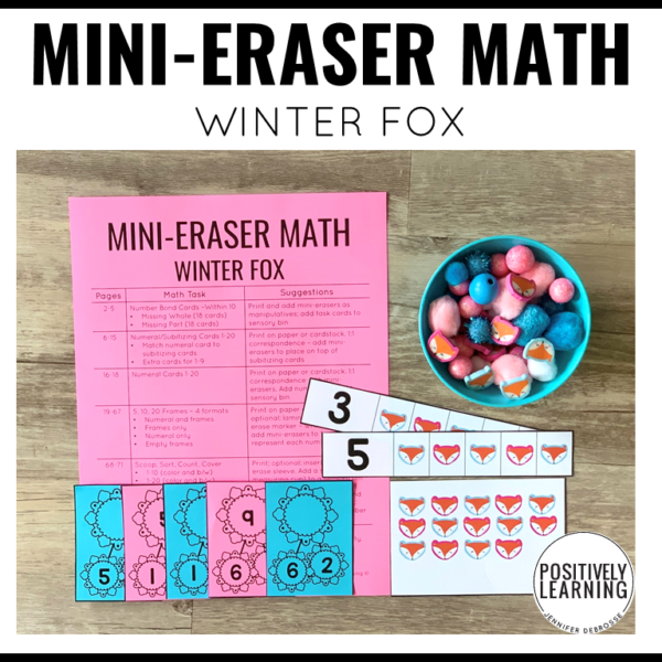 Mini Eraser Fox Centers - Image 3