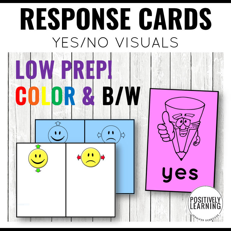Classroom Visuals for Yes and No - Image 4
