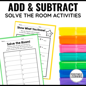 Addition and Subtraction Centers
