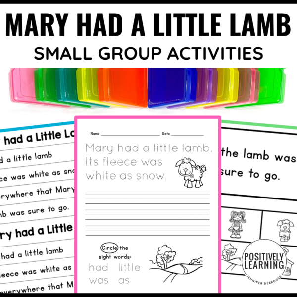 Mary had a Little Lamb Activities - Image 2