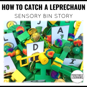 How to Catch a Leprechaun Sensory Bin
