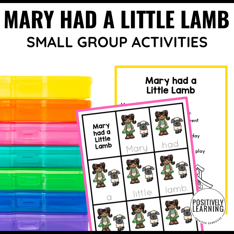 Mary had a Little Lamb Activities - Image 3