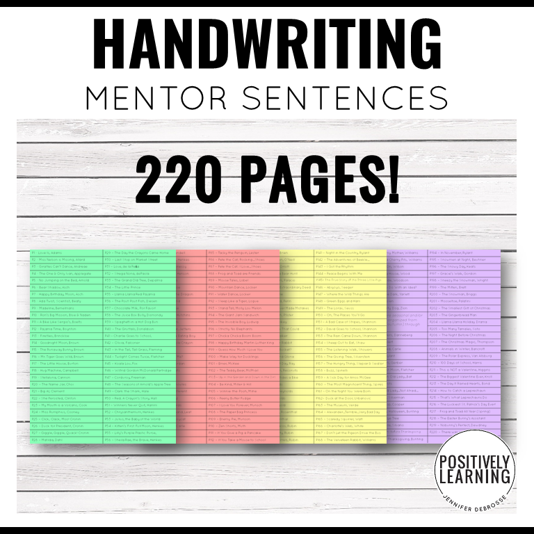 Handwriting with Mentor Sentences - Image 4