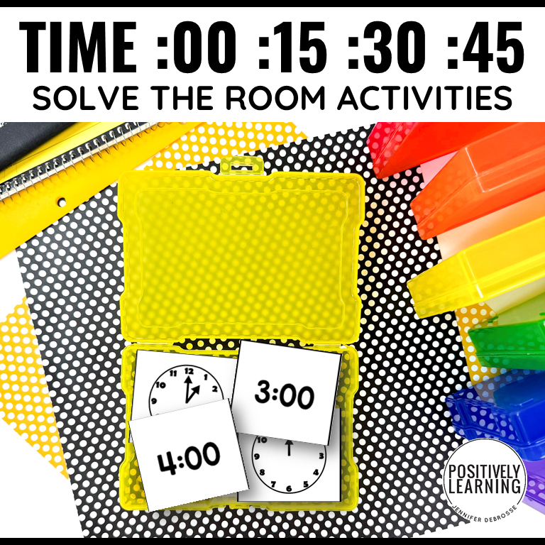 Solve the Room: Telling Time