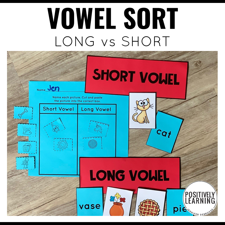 Long vs Short Vowel Sort