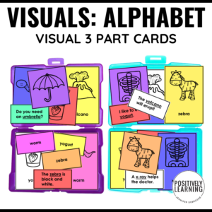 Alphabet Visual Vocabulary Cards