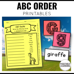 Alphabetical Order