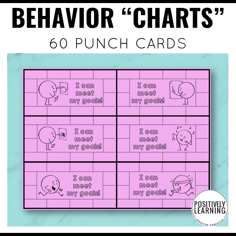 behavior-punch-cards-positively-learning
