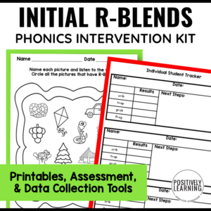 R-Blends Phonics Activities