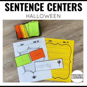 Halloween Writing Centers