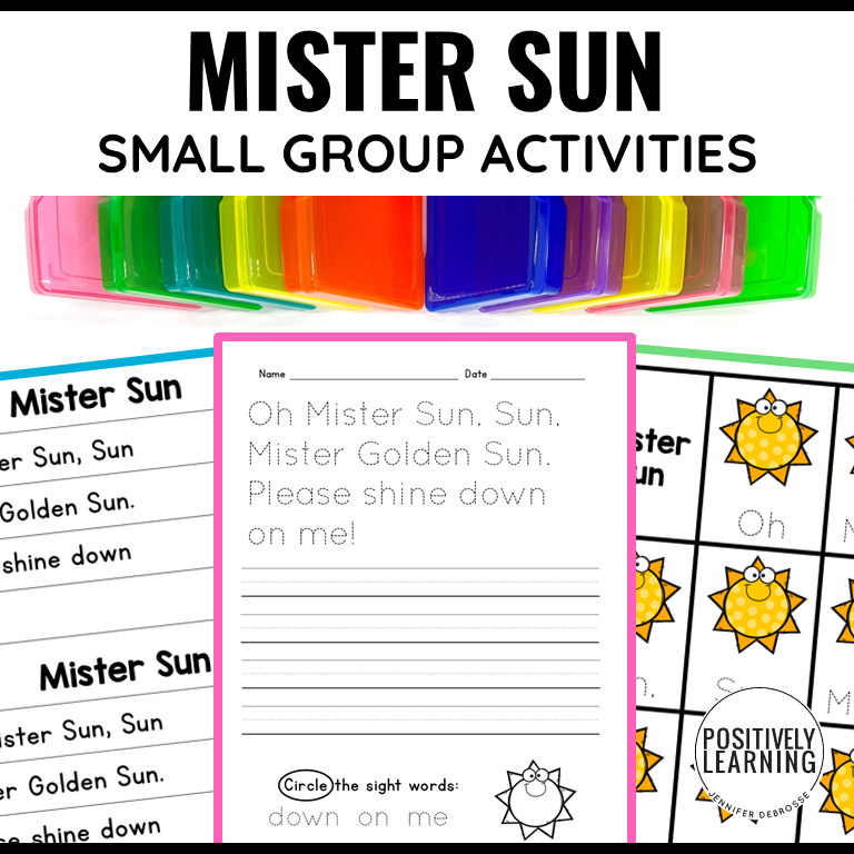 Mister Sun Literacy Centers - Image 2