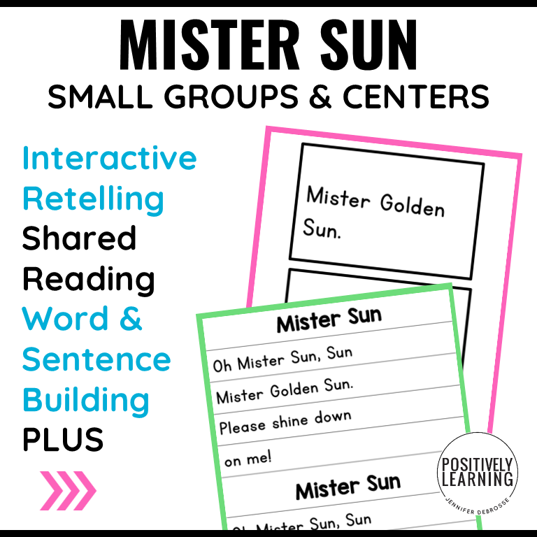 Mister Sun Literacy Centers - Image 4
