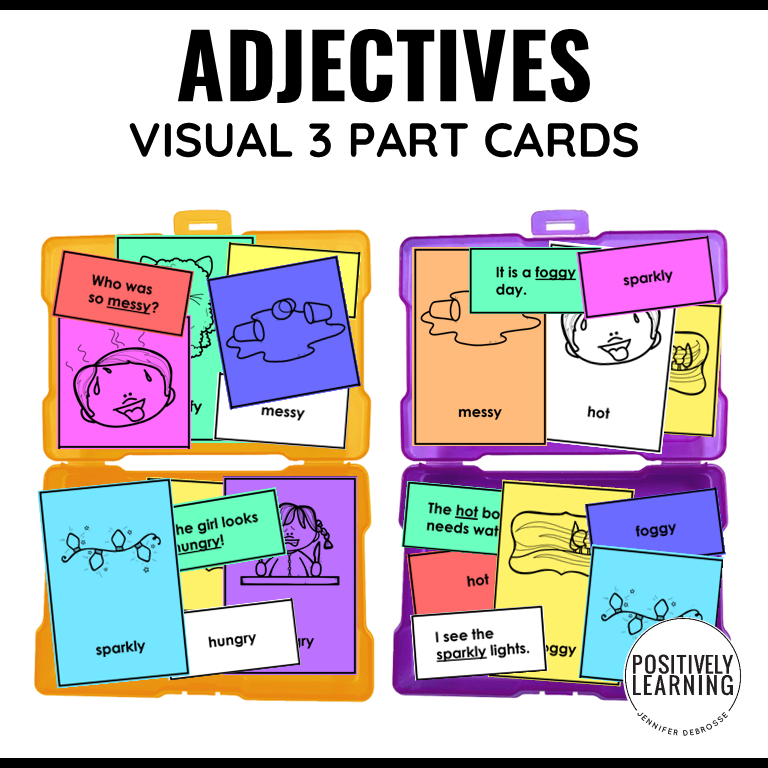 Adjective Vocabulary Cards