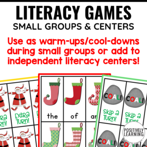 Christmas Phonics Games