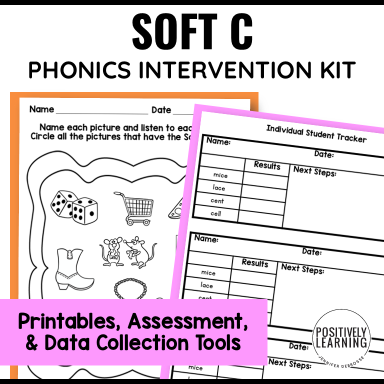 Soft C Phonics Activities