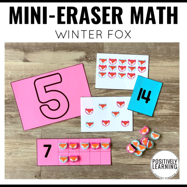 Mini Eraser Fox Centers - Image 2