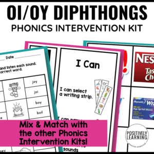 OI OY Phonics Activities