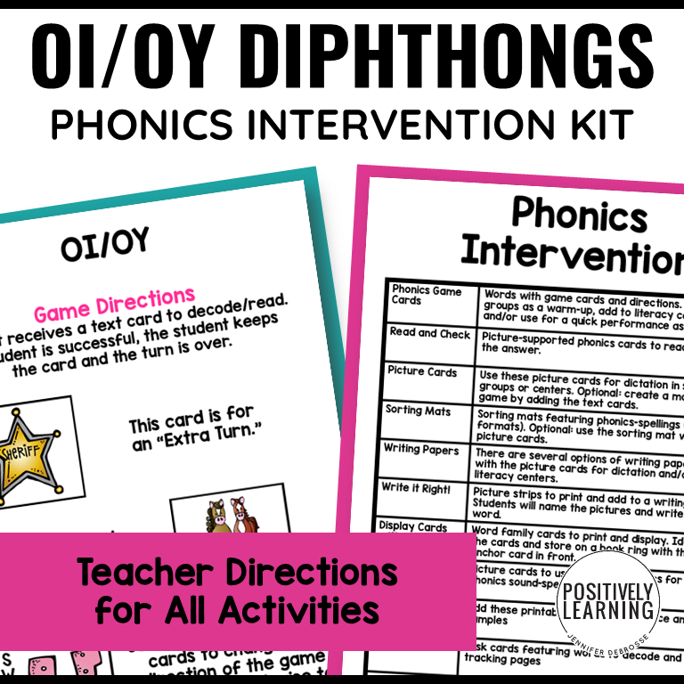 OI OY Phonics Activities - Image 3