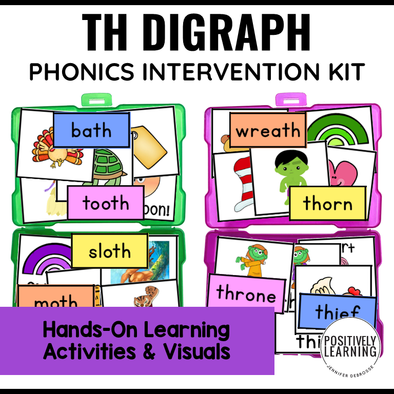 TH Digraph Phonics Activities - Image 2