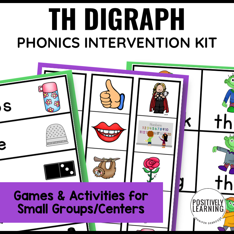TH Digraph Phonics Activities - Image 3