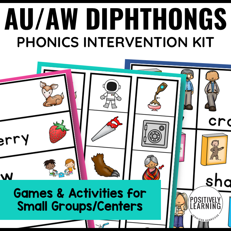 AU AW Phonics Practice
