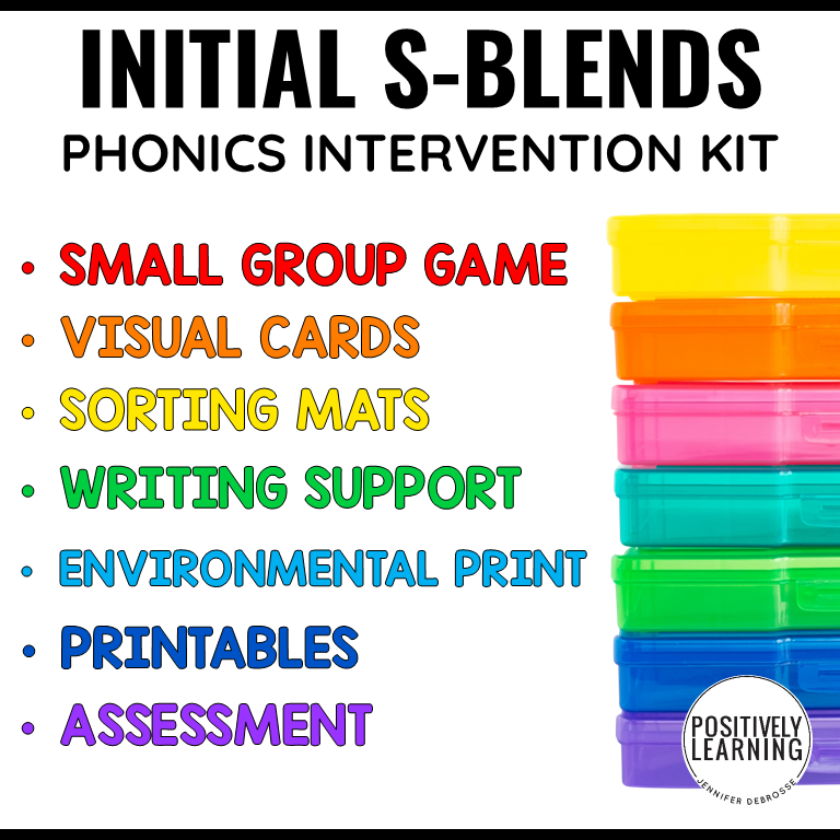 S-Blends Phonics Activities - Image 4