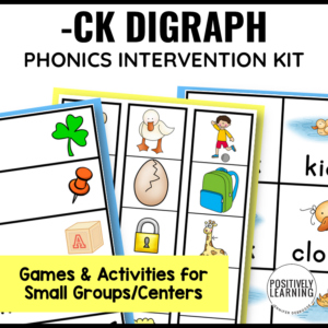 CK Digraph Phonics Activities