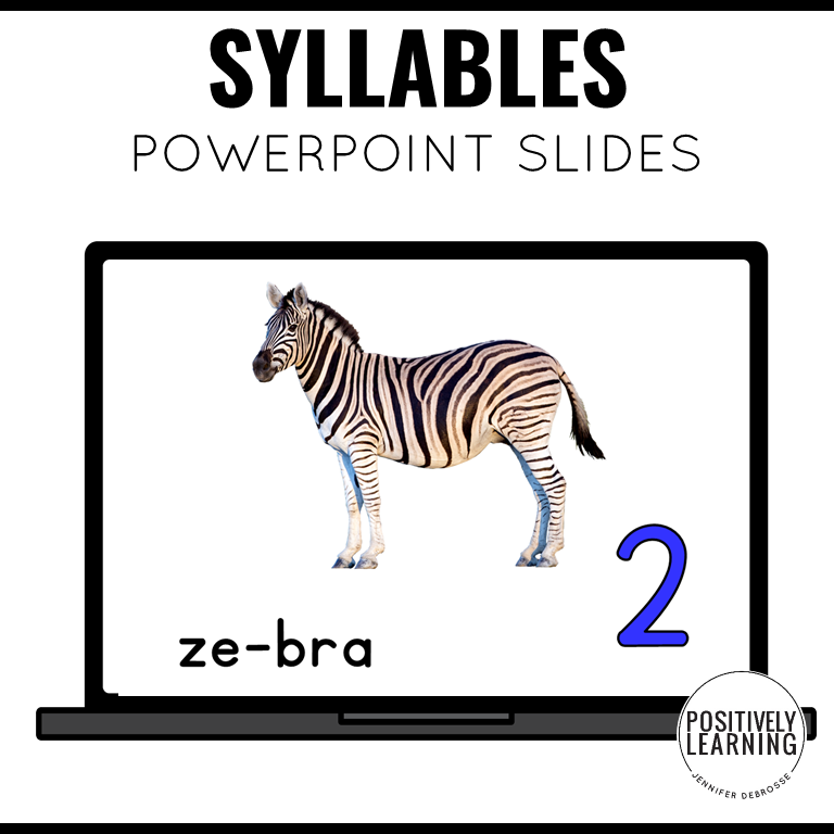 Syllable Practice Slides