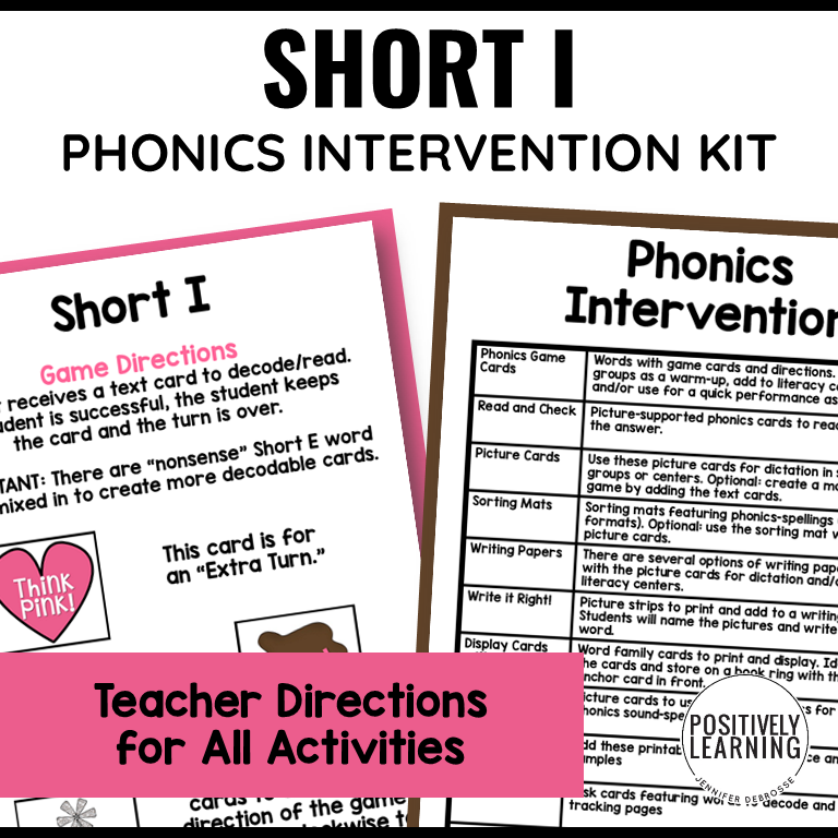Short I Phonics - Image 2