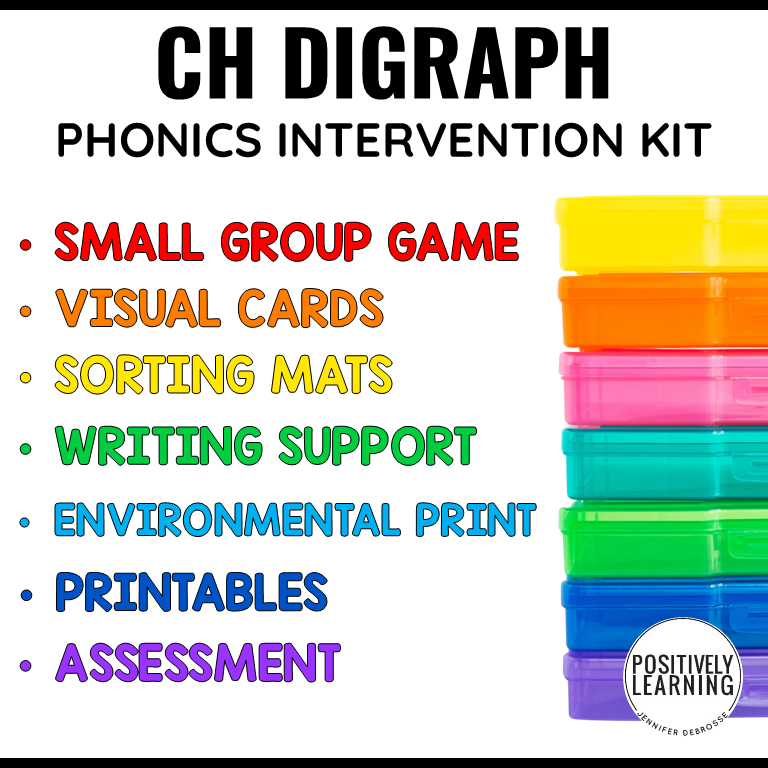 CH Digraph Phonics Activities - Image 3