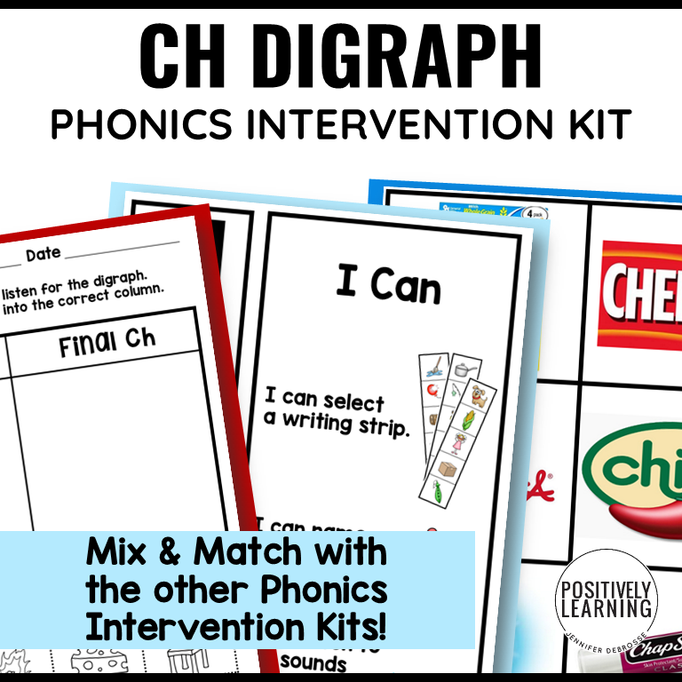 CH Digraph Phonics Activities - Image 4