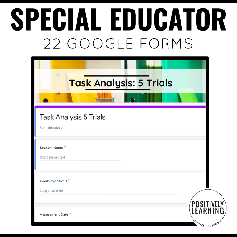 Special Education Data Google Forms - Image 4