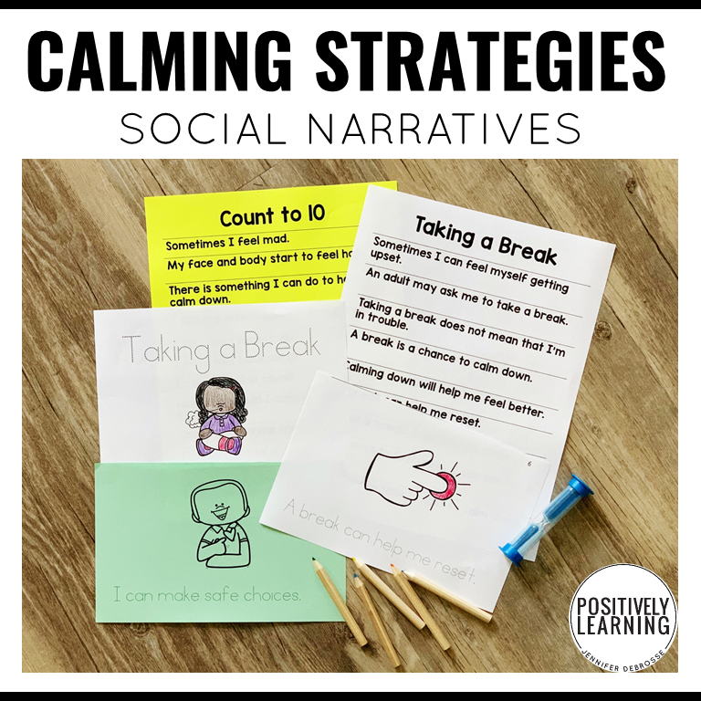 Calming Strategies Social Narratives - Image 2