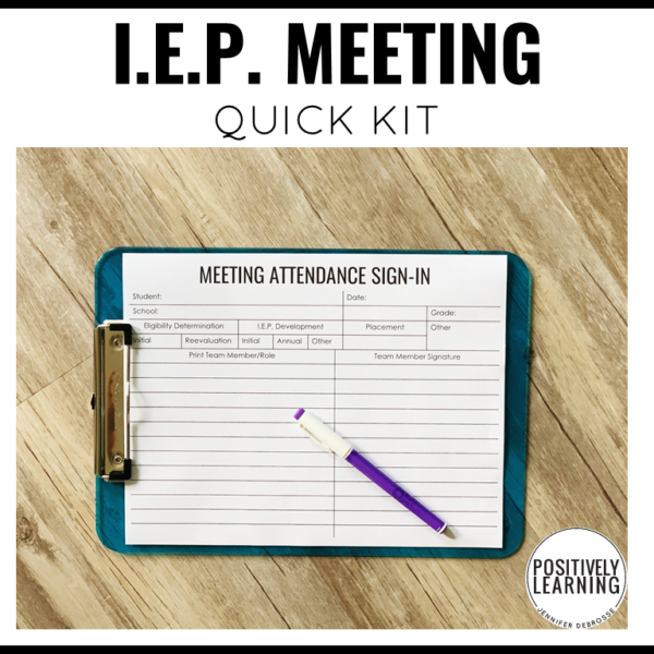 I.E.P. Meeting Kit - Image 3