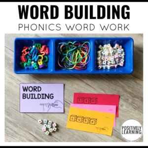 Word Building Phonics Centers