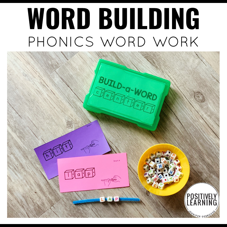 Word Building Phonics Centers - Image 2