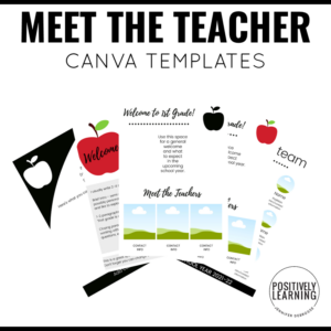 Meet the Teacher Templates