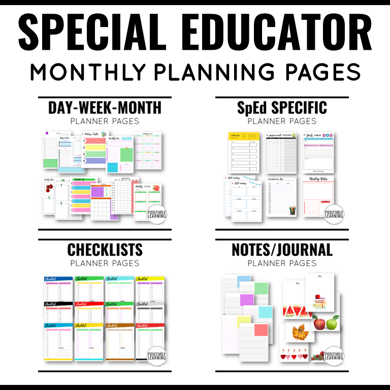 Special Educator Planner Pages - Image 4